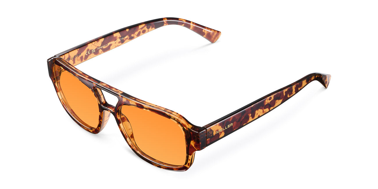 meller-shipo-tigris-orange-sonnenbrille-aviator-oversize image 2