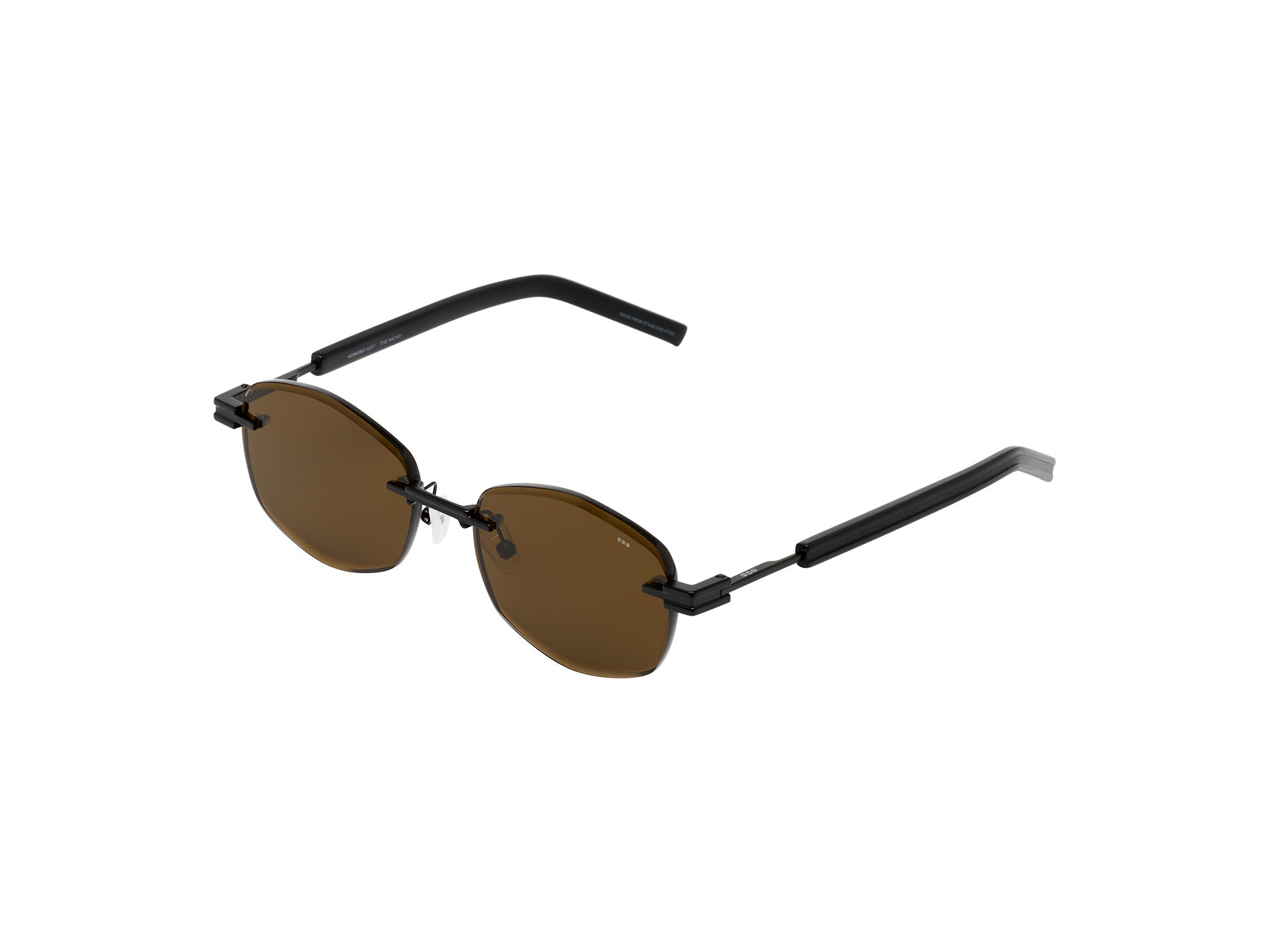 komono-micah-sonnenbrille-black-brown image 2