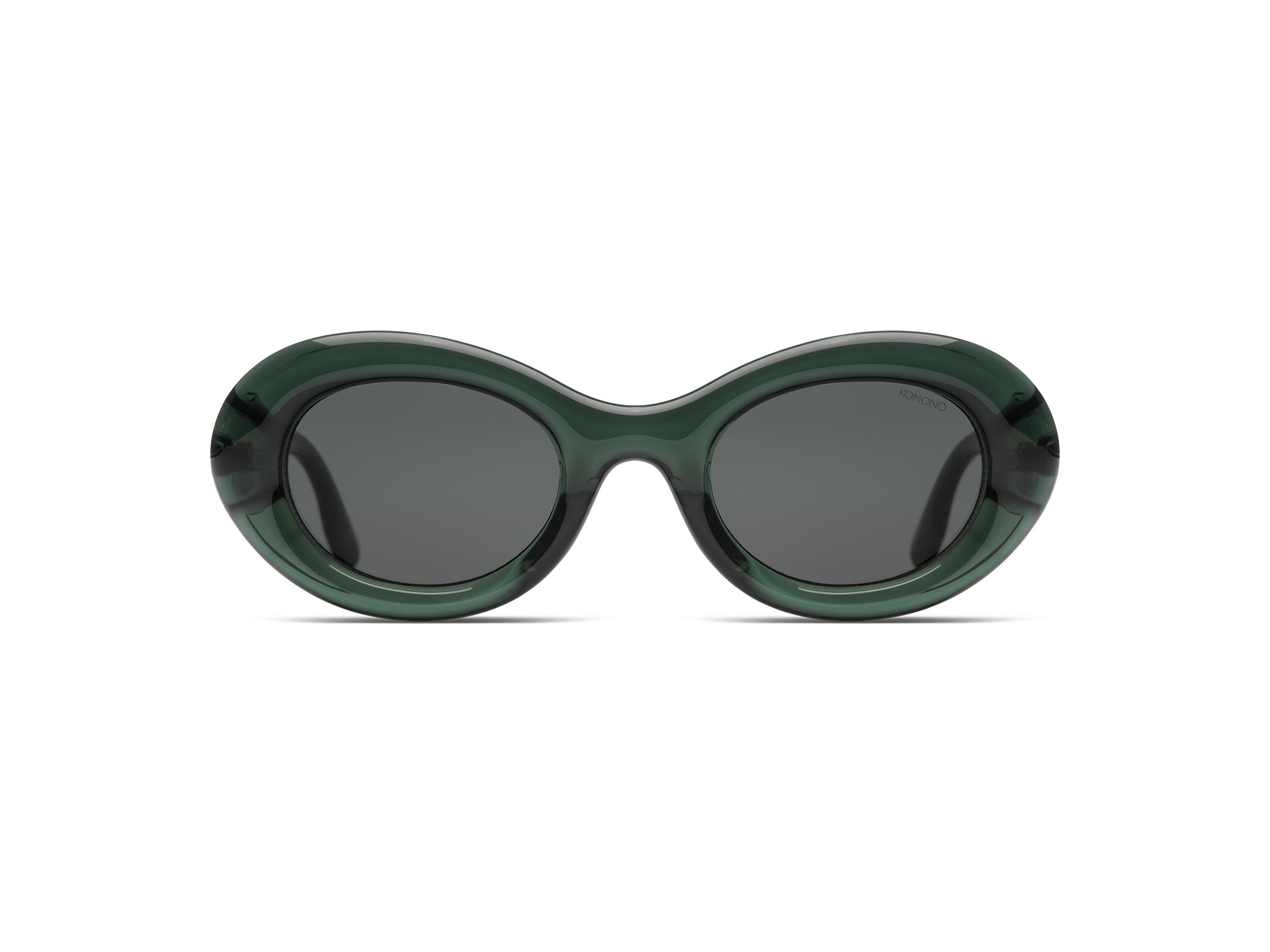 komono-molly-emerald-runde-oversize-sonnenbrille-aus-bio-nylon image 2