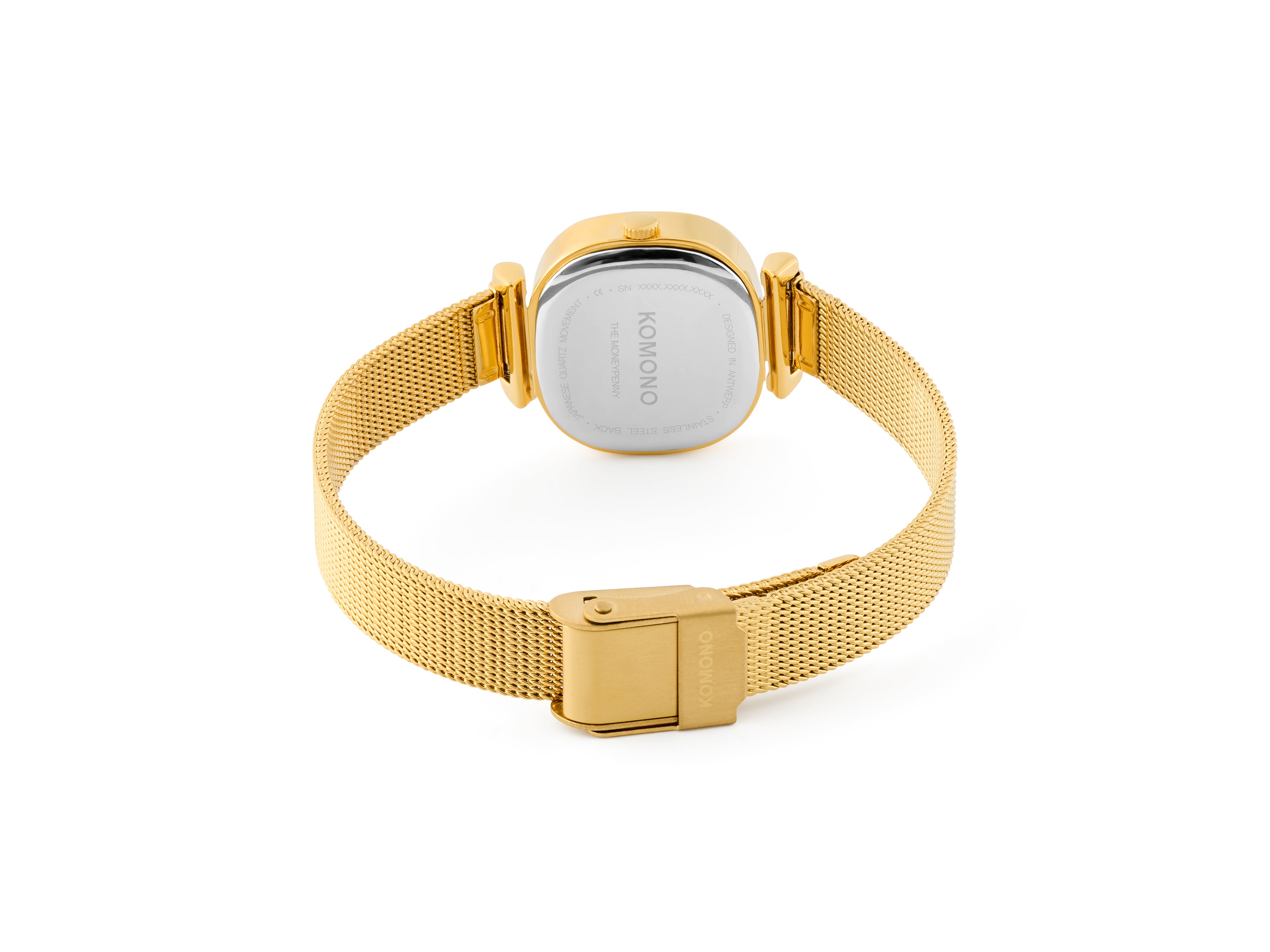 komono-moneypenny-aurora-royale-gold-green-blush-uhr image 3