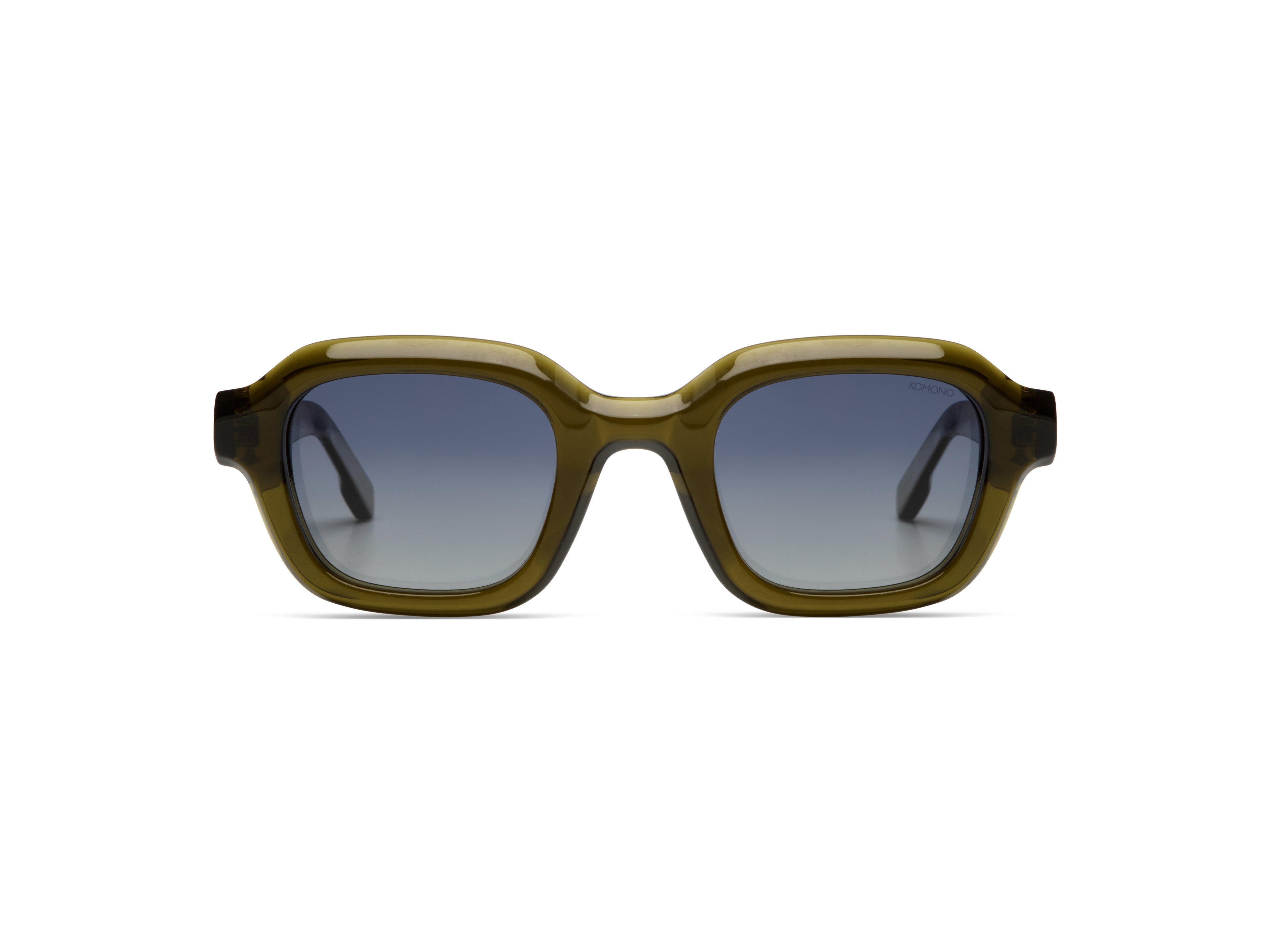 komono-will-moss-quadratische-polarisierte-sonnenbrille-aus-eco-acetat-transluze image 1