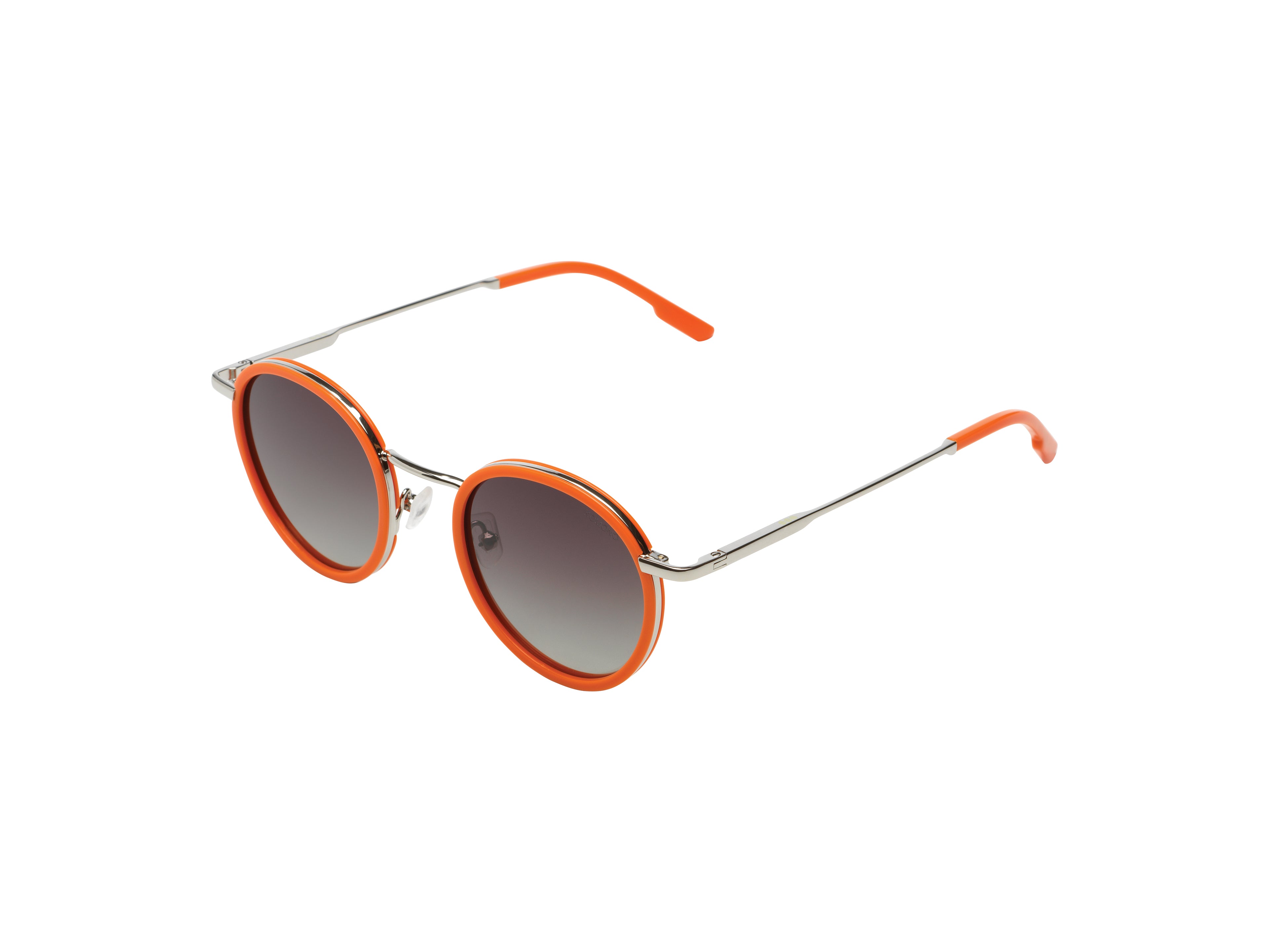 komono-pete-princeton-silver-sonnenbrille-panto-orange-polarisiert-medium image 2