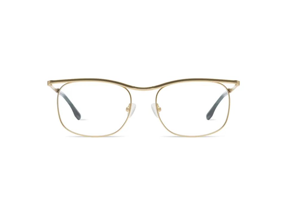komono-justin-white-gold-matte-sonnenbrille image 1