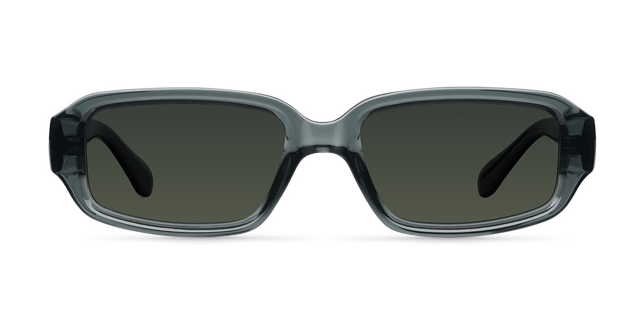 meller-azzi-fossil-olive-sonnenbrille-rechteckig-biobasiert image 1
