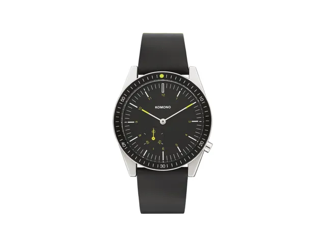 komono-ray-legacy-herrenuhr-leder-black image 1
