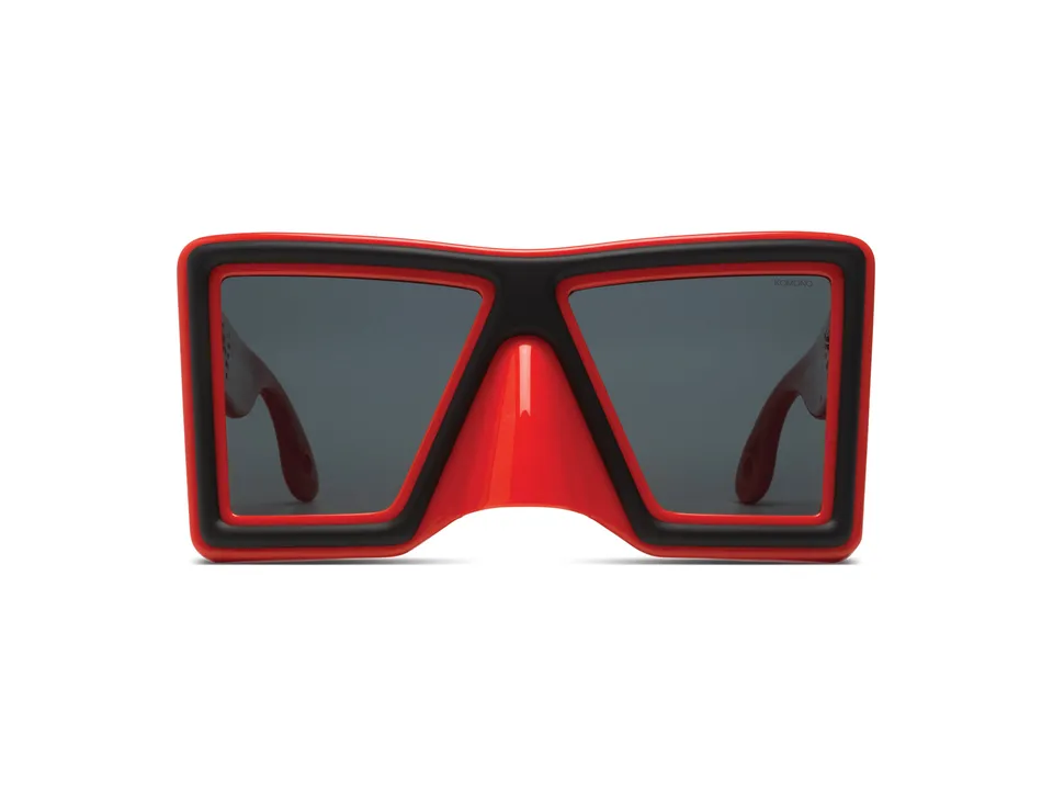 komono-otherworldly-ultra-orange-black-sonnenbrille image 1