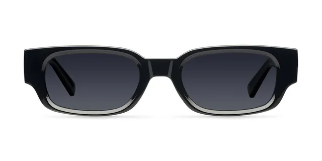 meller-sura-all-black-sonnenbrille-rechteckig-schwarz-biobased image 1