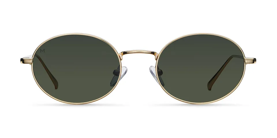 meller-oni-gold-olive-sonnenbrille-oval-metall-vintage image 1