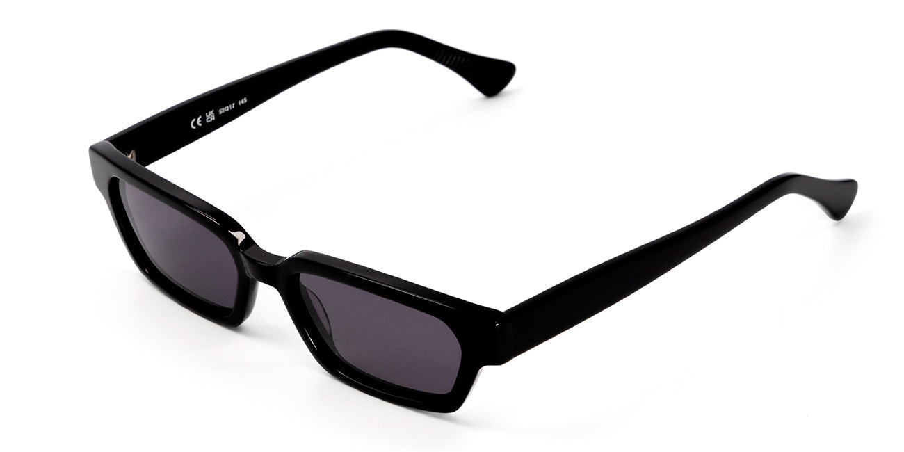 meller-okoto-all-black-acetat-sonnenbrille-mit-schmalem-markantem-rechteckrahmen image 2