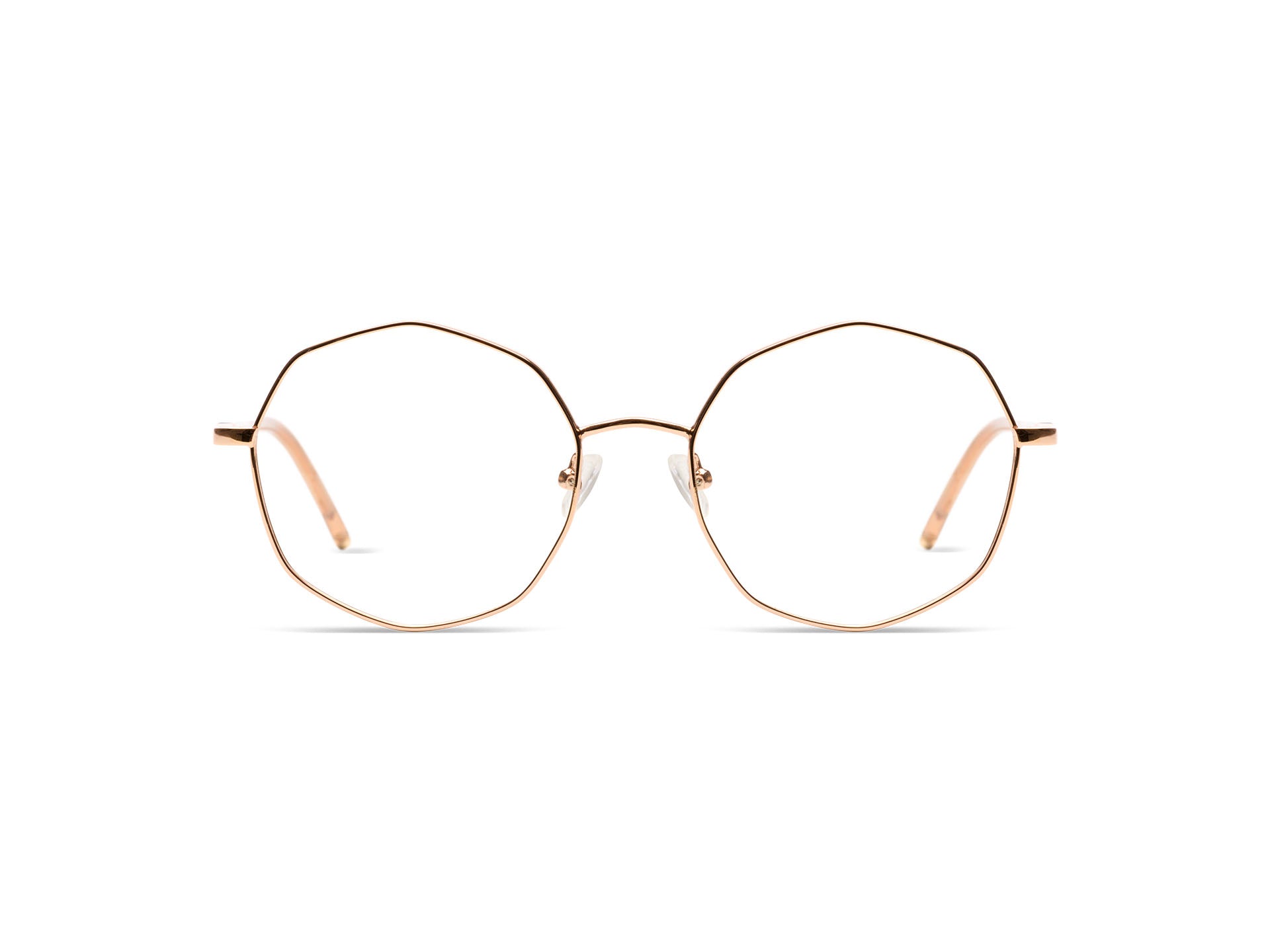 komono-sofia-rose-gold-glossy-rose-brillengestell image 1