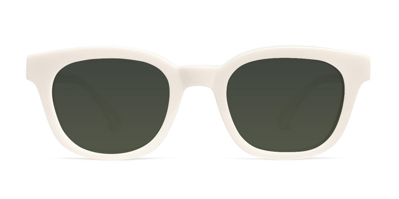 meller-glaz-white-olive-cat-eye-sonnenbrille-mit-dickem-acetat-rahmen-gr-n-kratz image 1
