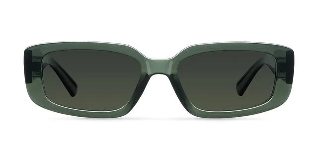 meller-akin-fog-olive-sonnenbrille-quadratische-bio-fassung-im-urbanen-festival- image 1