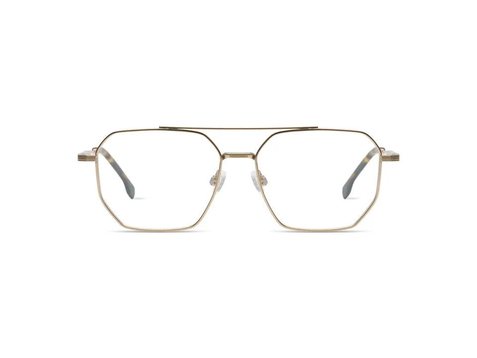 komono-hawk-white-gold-giraffe-titanbrille image 1