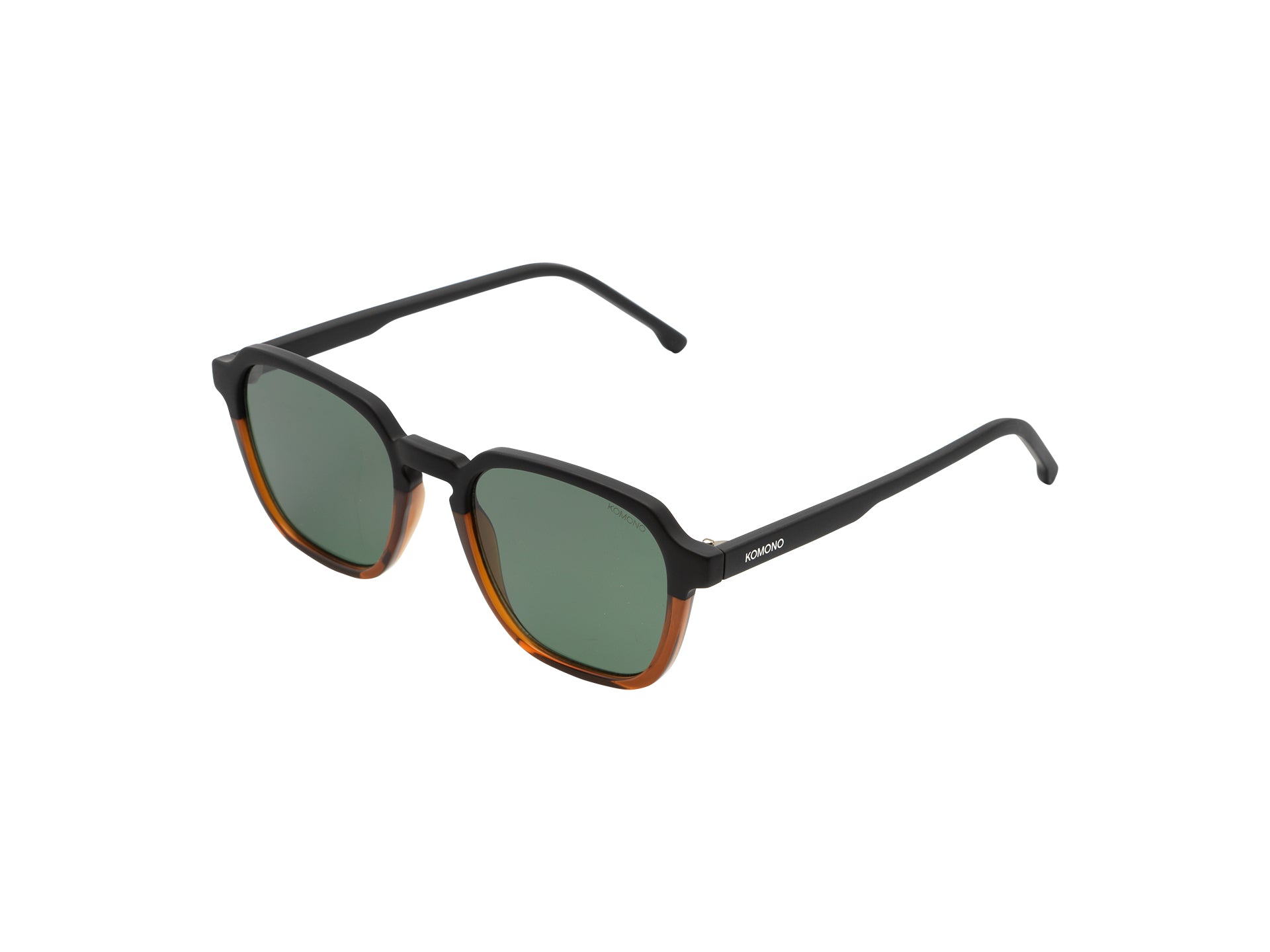 komono-matty-bronze-carbon-rechteckige-bio-nylon-sonnenbrille image 3