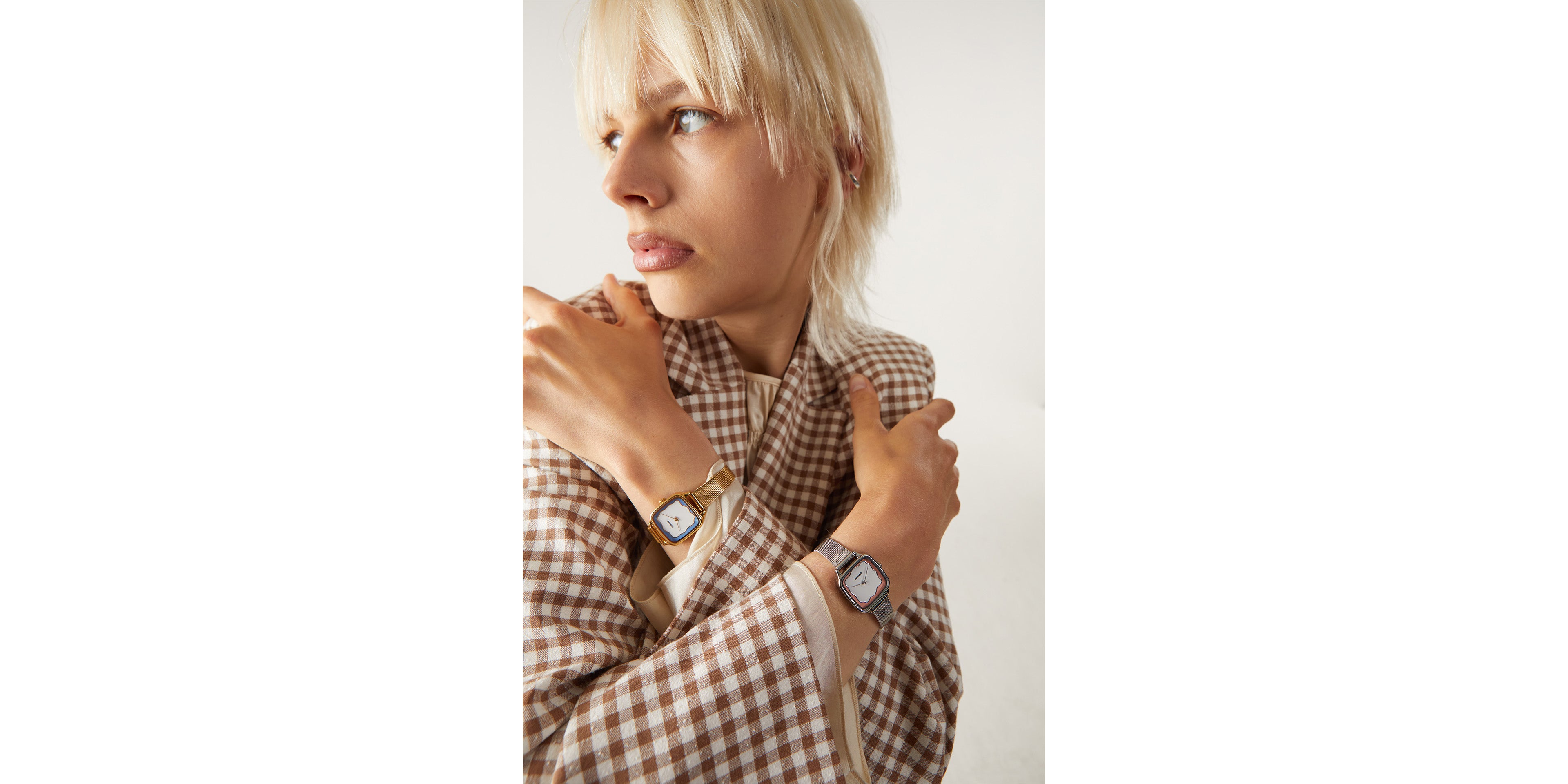 komono-kate-wave-royale-silver-blush-uhr image 5