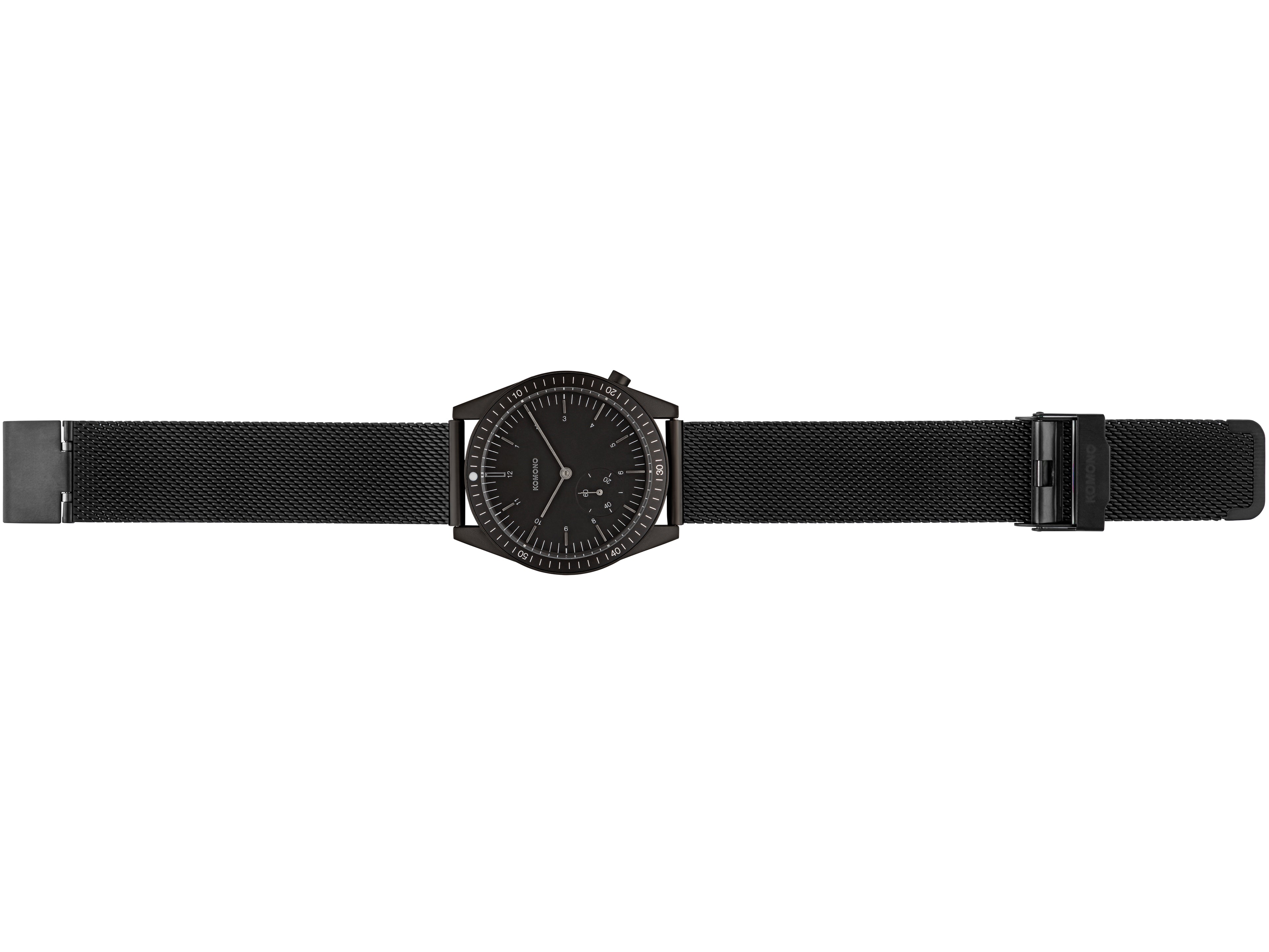 komono-ray-legacy-mesh-black-armbanduhr image 4