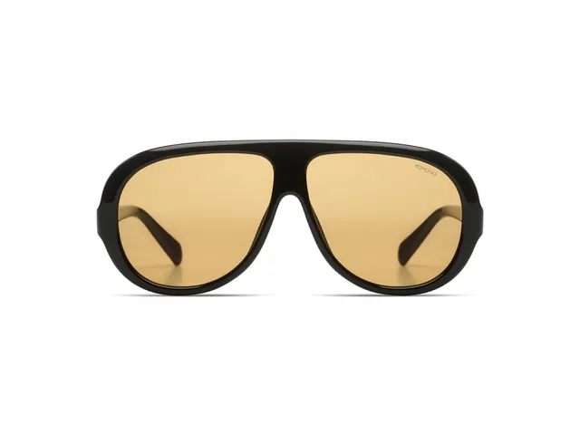 komono-tate-black-amber-sonnenbrille-pilotenform image 1