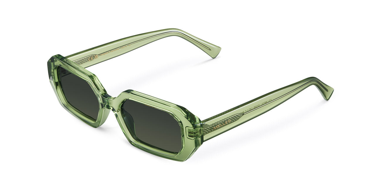 meller-esi-lime-olive-geometrische-sonnenbrille-mit-gr-nen-gl-sern image 2