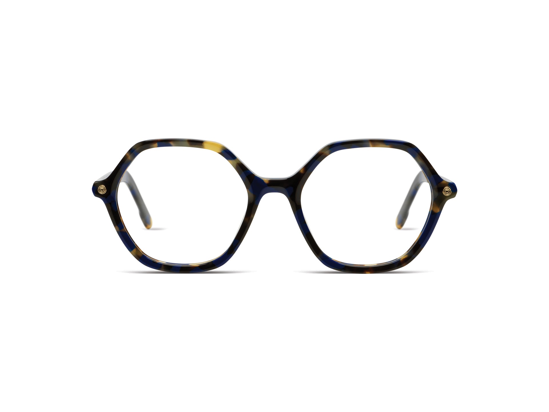 komono-lara-indigo-tortoise-sechseckige-sonnenbrille image 1