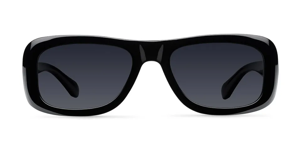 meller-ime-all-black-sonnenbrille-rechteckig image 1