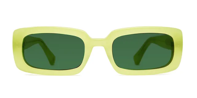 meller-syri-lime-olive-rechteckige-sonnenbrille image 1