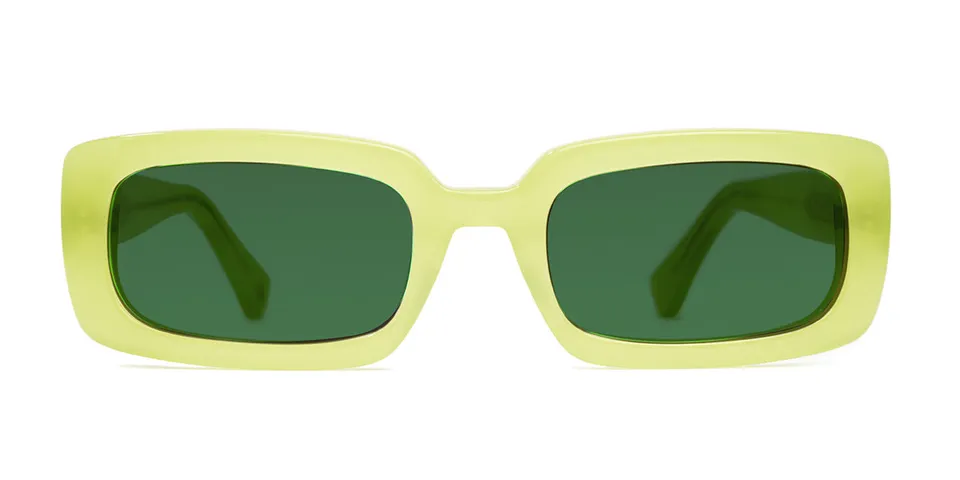 meller-syri-lime-olive-rechteckige-sonnenbrille image 1