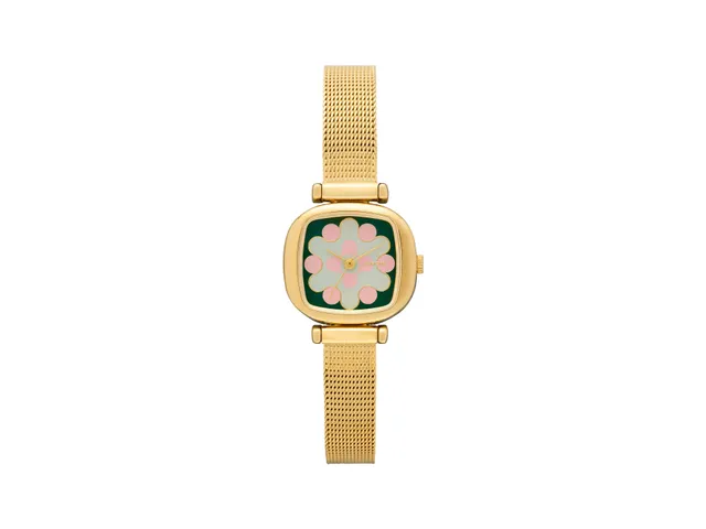 komono-moneypenny-aurora-royale-gold-green-blush-uhr image 1