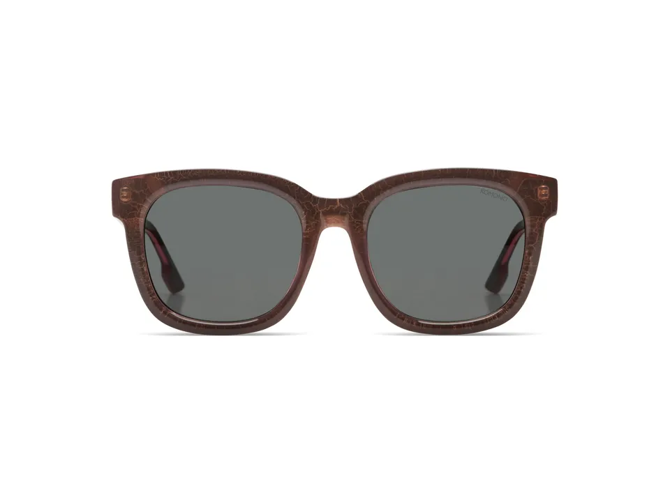 komono-sienna-rose-viper-sonnenbrille-oversize-rechteck-bionylon-large-fit image 1