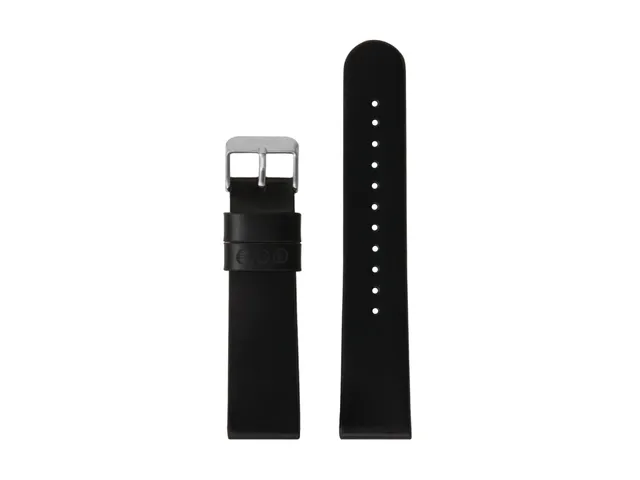 komono-strap-20-black-silver-uhrenarmband image 1