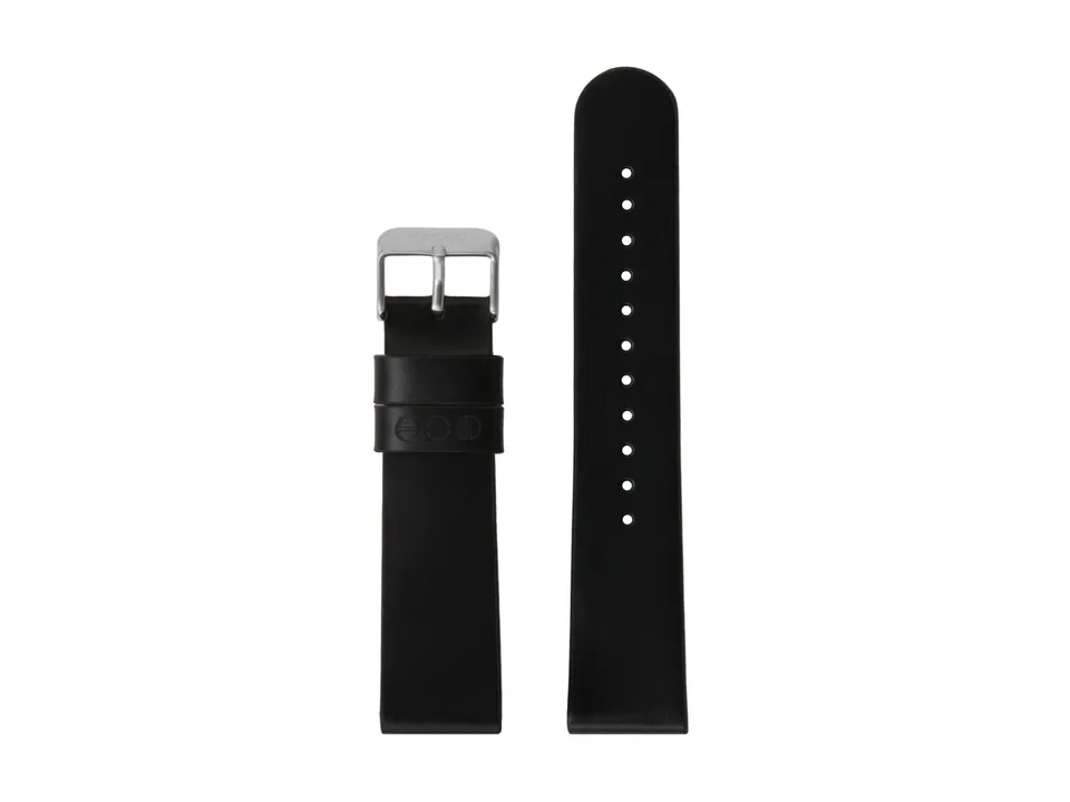 komono-strap-20-black-silver-uhrenarmband image 1