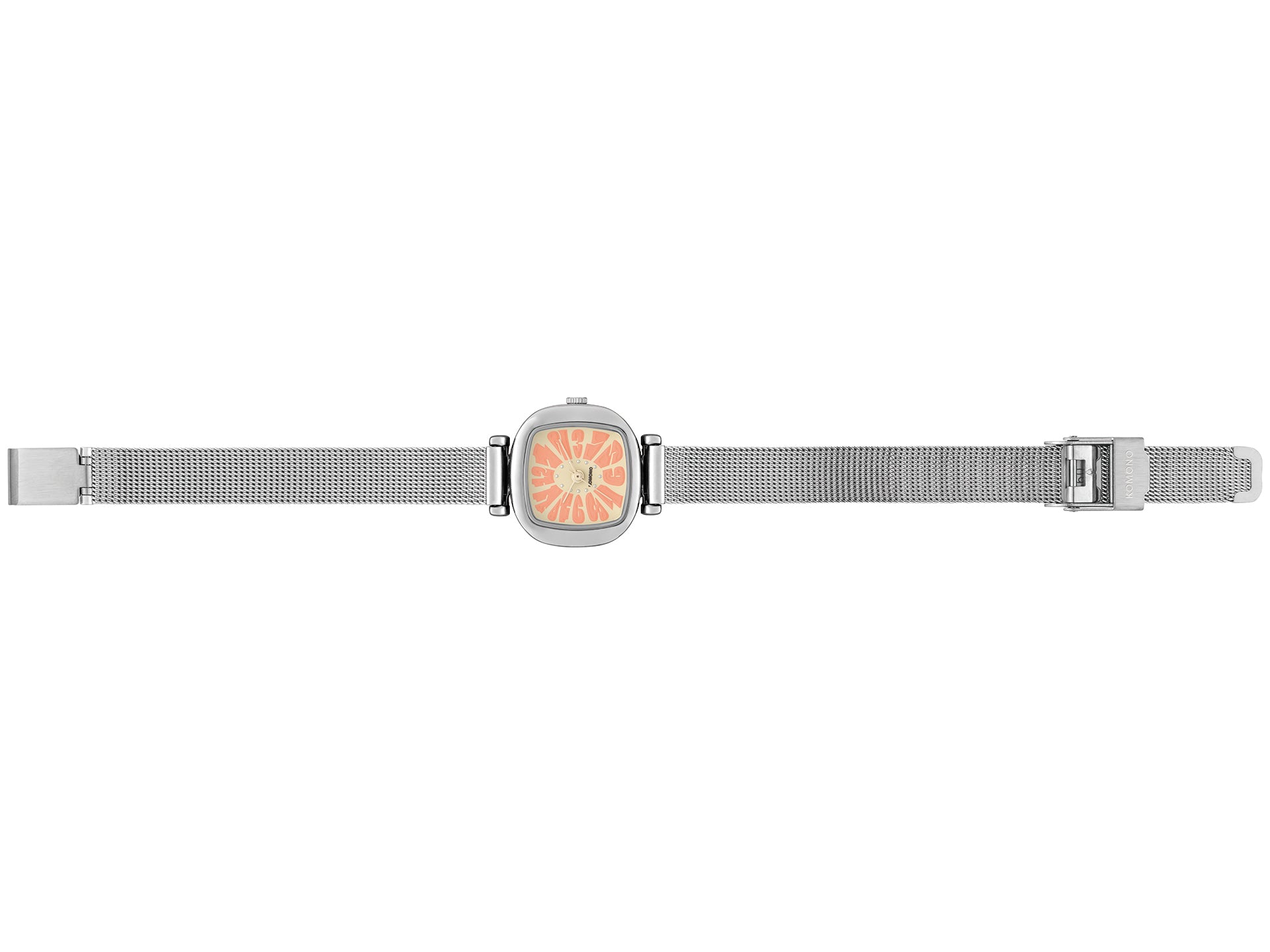 komono-moneypenny-flower-royale-silver-blush-armbanduhr image 2