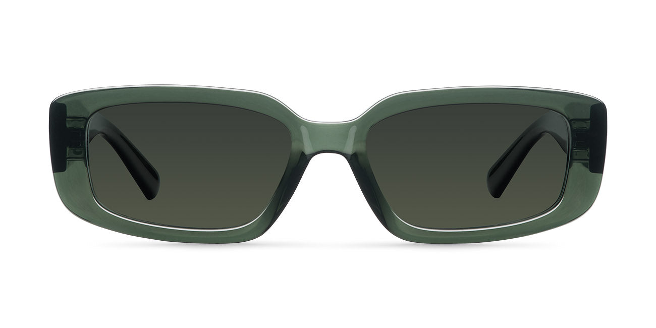 meller-akin-fog-olive-sonnenbrille-quadratische-bio-fassung-im-urbanen-festival- image 1