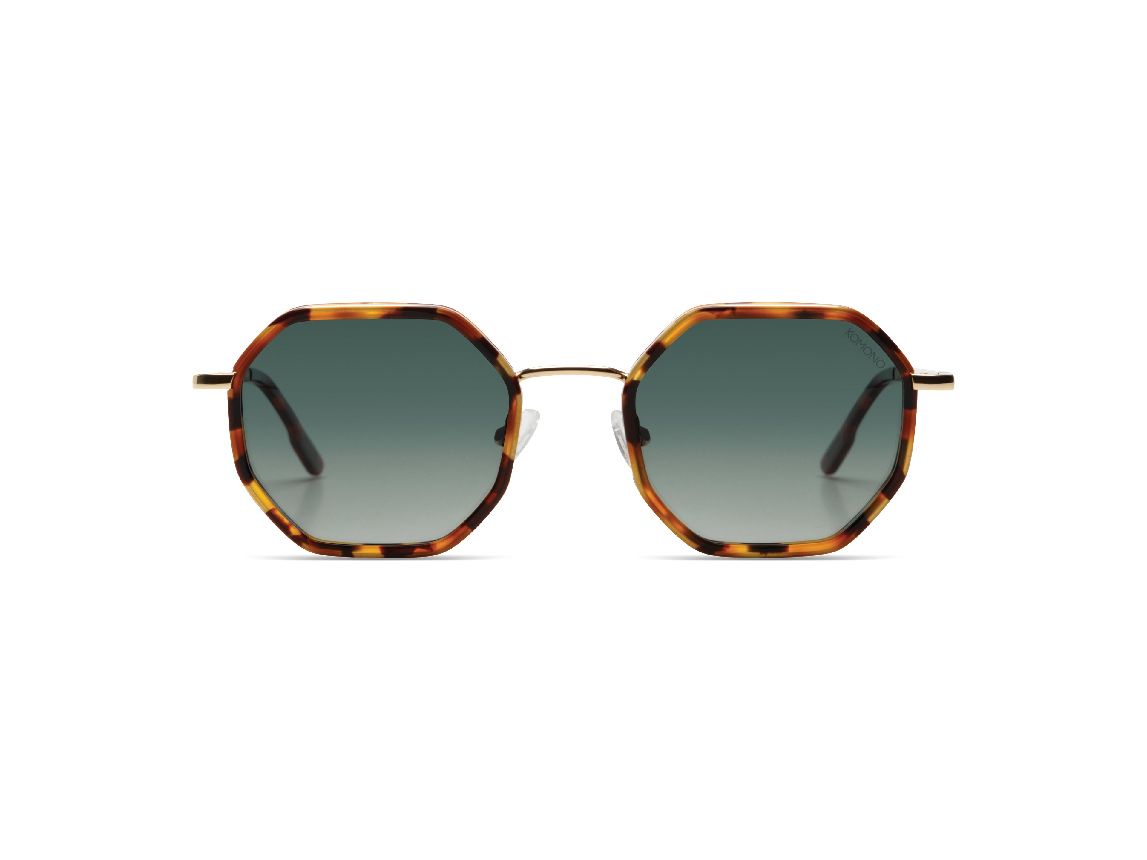 komono-baker-maple-white-gold-polarisierte-sonnenbrille image 1