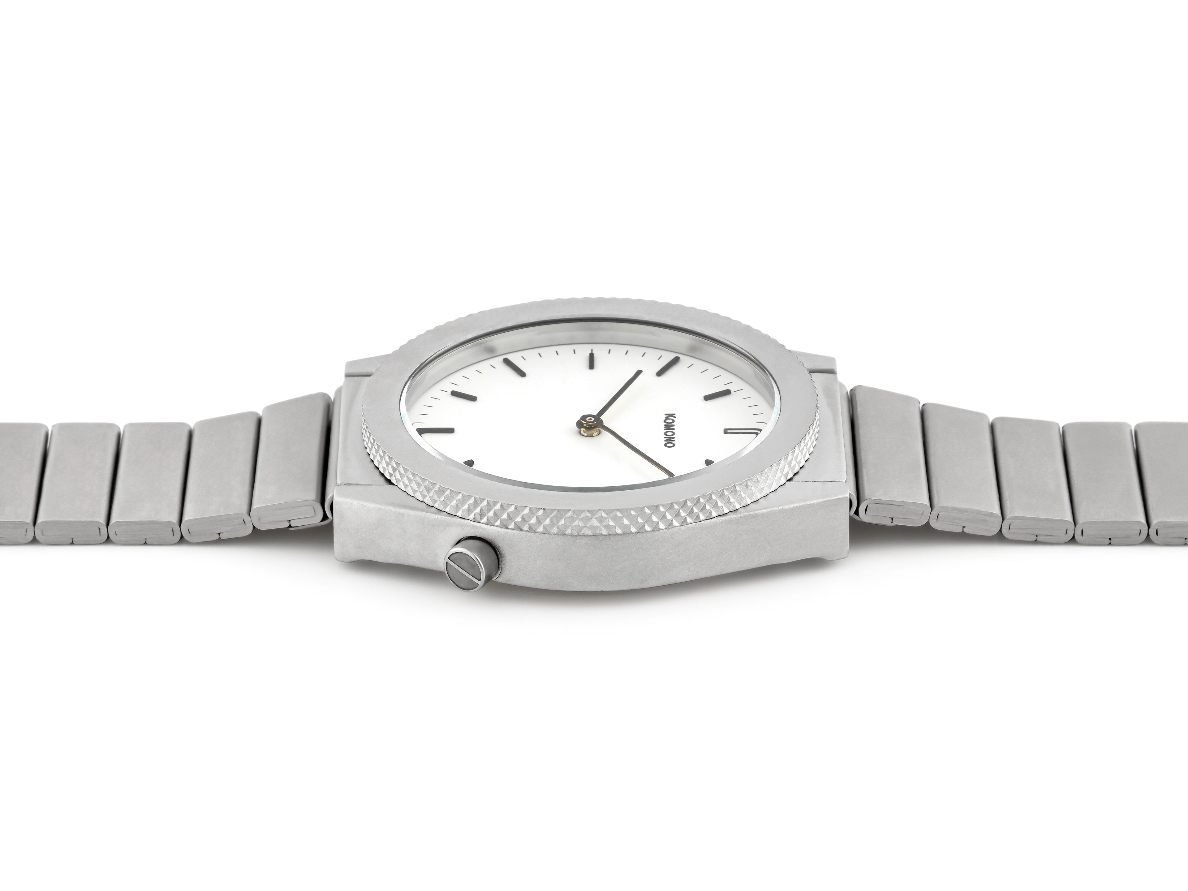 komono-ray-solid-silver-uhr image 2