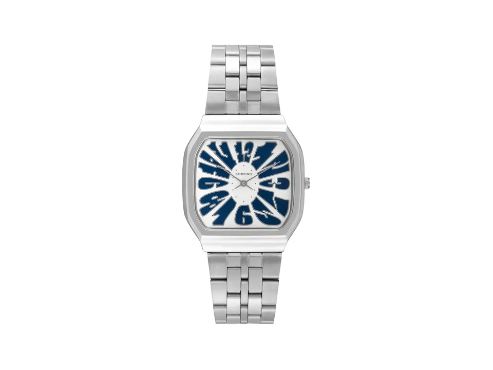 komono-max-sonnenbrille-flower-silver-moon-blue image 1