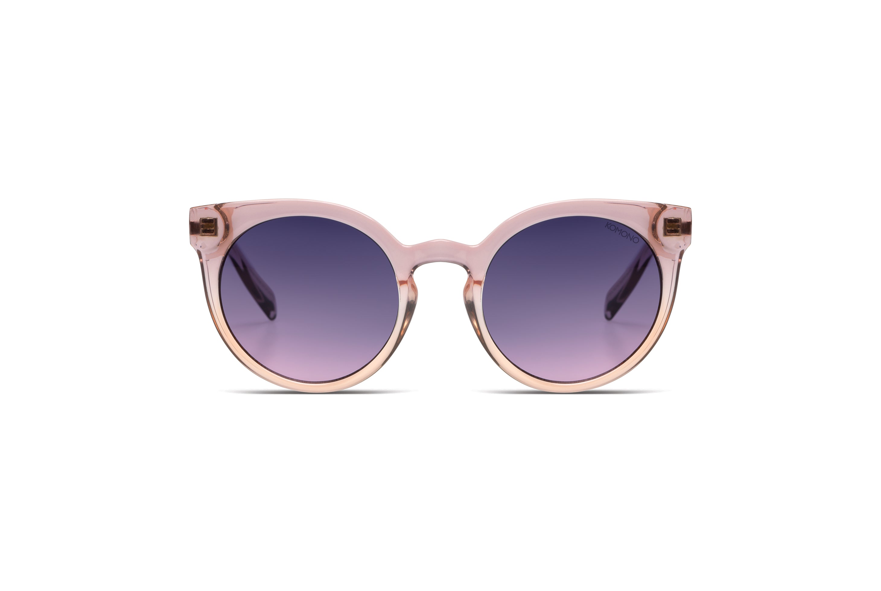 komono-lulu-metal-blush-rose-gold-cateye-sonnenbrille image 1