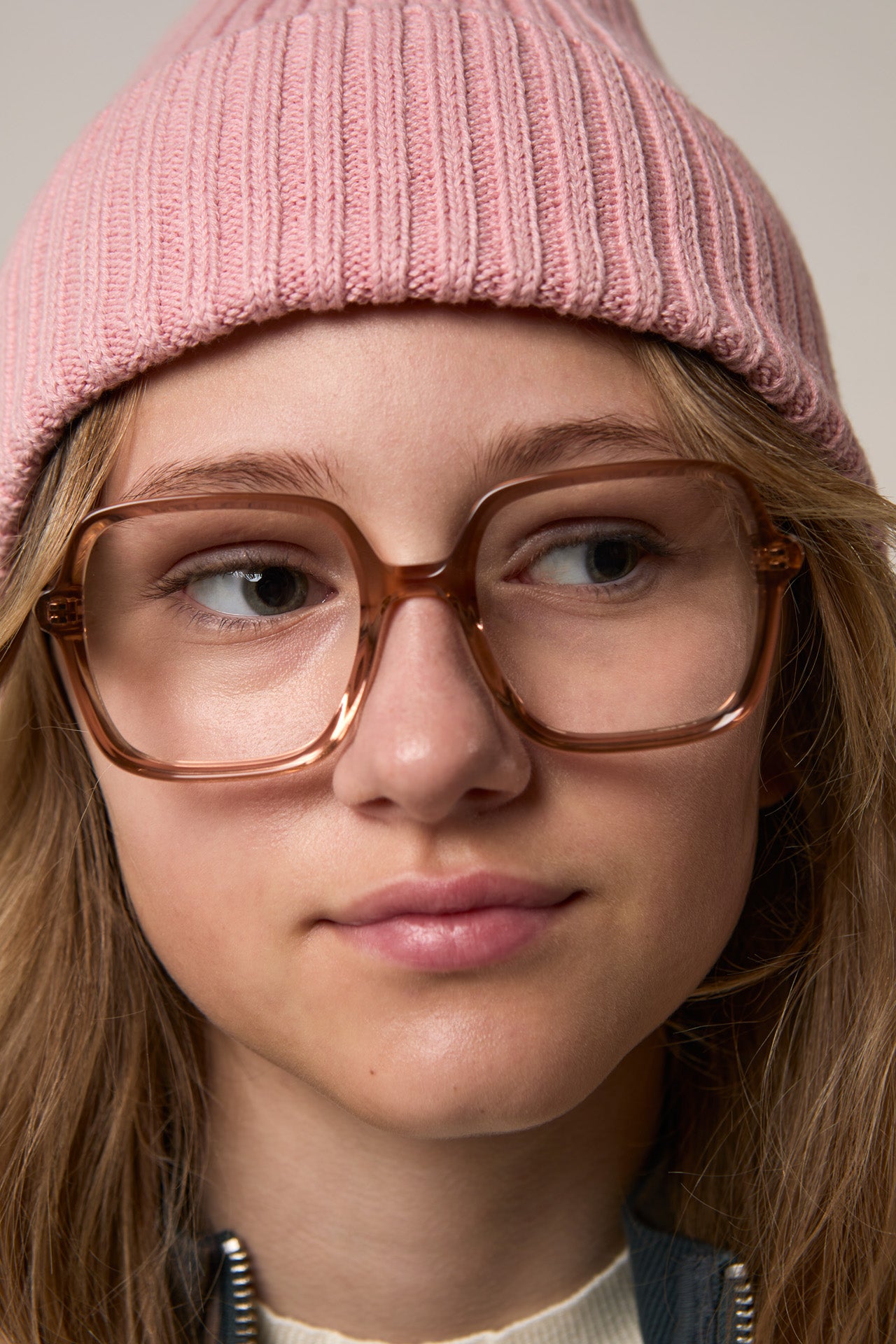 komono-barbara-slims-ros-sonnenbrille-quadratisch-edelstahl-mit-eco-acetat-b-gel image 3