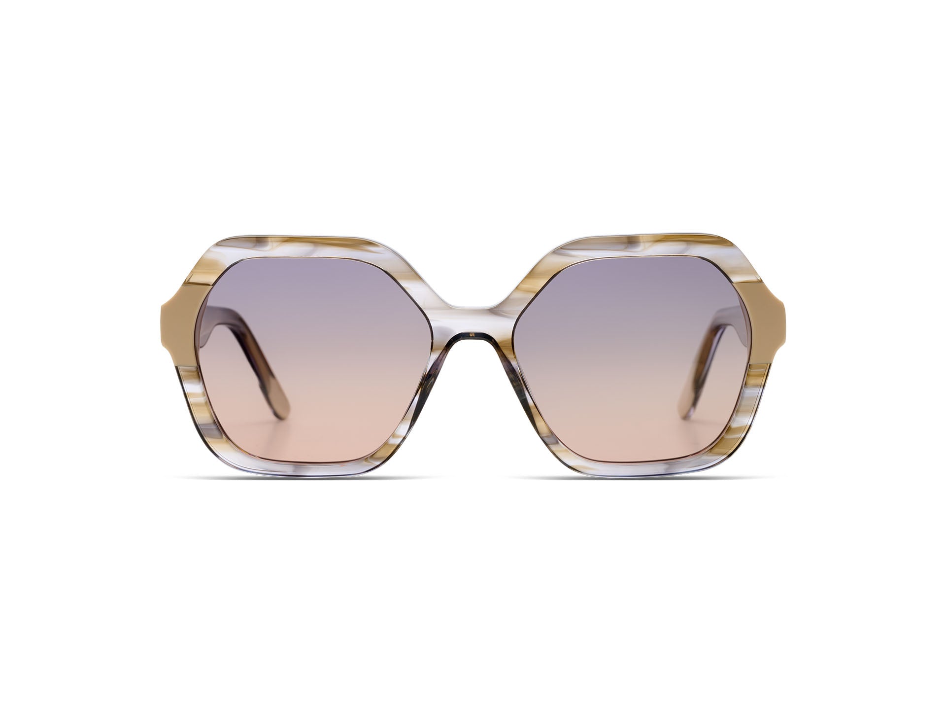 komono-iggy-white-creme-smoked-oversized-sonnenbrille-mit-100-uv-schutz image 2