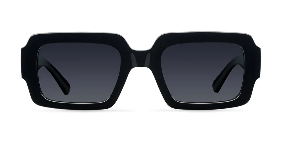 meller-kamali-all-black-sonnenbrille-oversize-quadratisch image 1