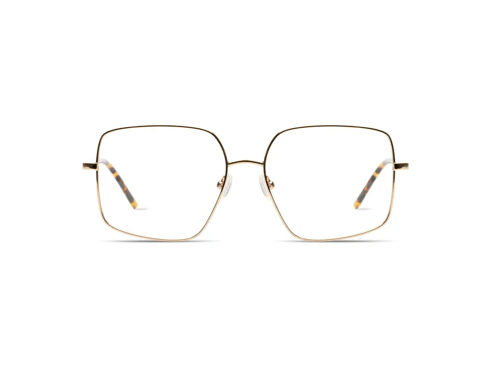 komono-amelia-white-gold-flake-pilot-brille image 1