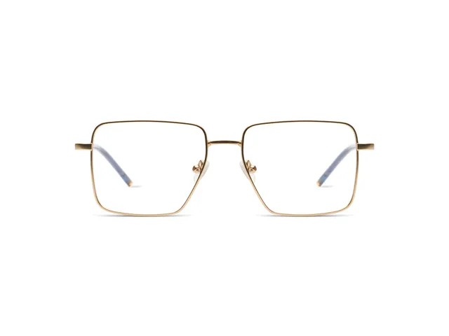 komono-lucas-white-gold-matte-brille-stahl-optical image 1