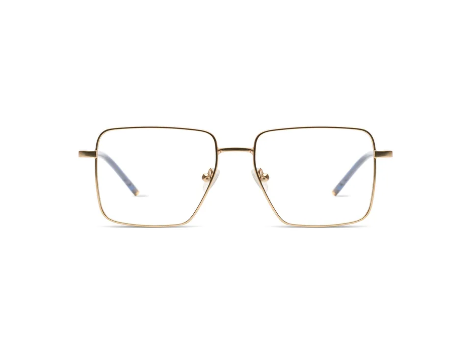 komono-lucas-white-gold-matte-brille-stahl-optical image 1
