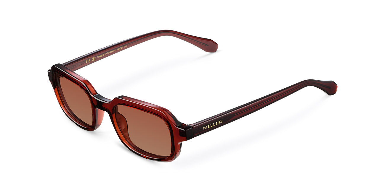 meller-dotia-maroon-brown-sonnenbrille-eckige-fassung-mit-abgerundeten-kanten-bi image 2
