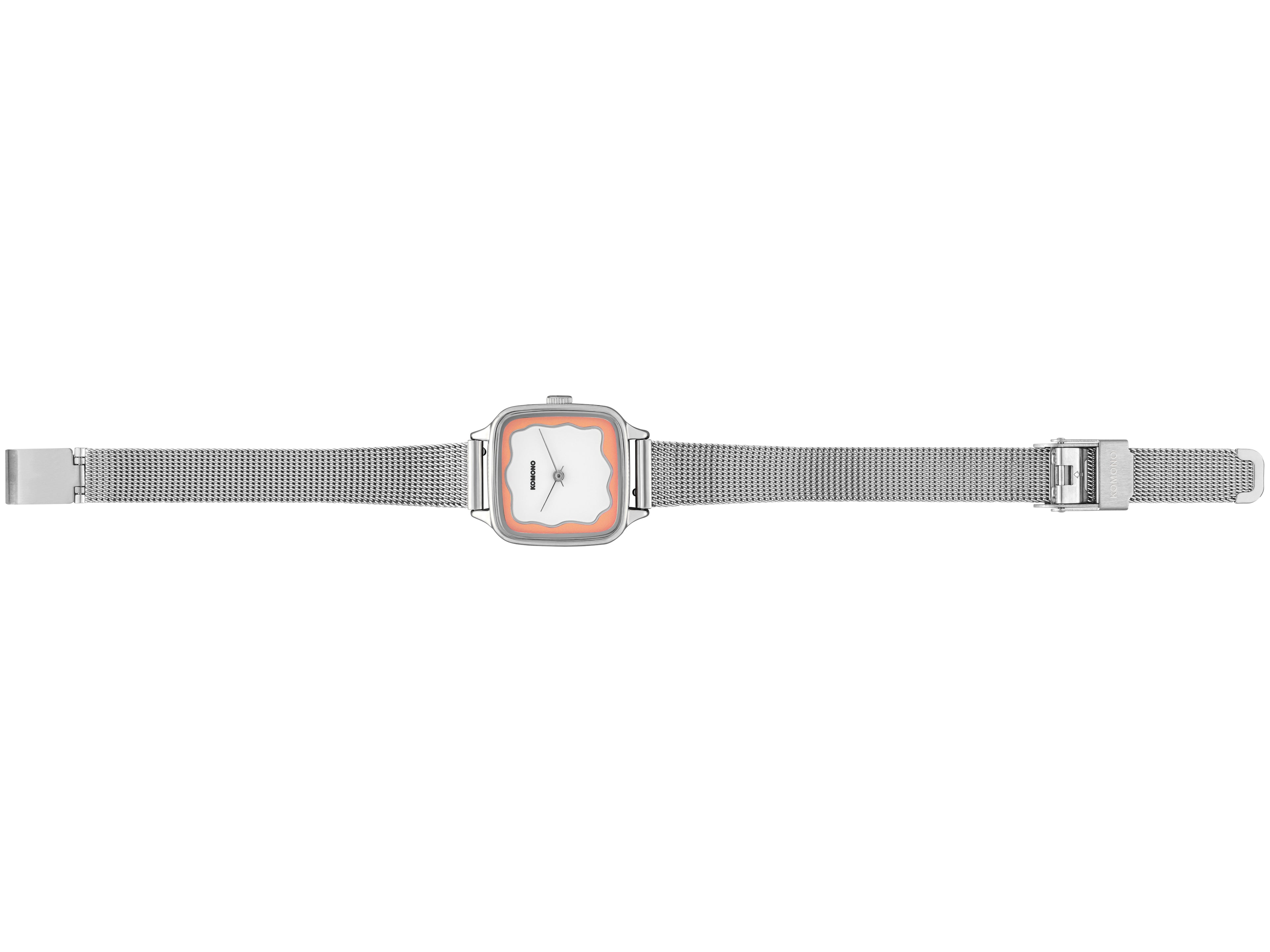 komono-kate-wave-royale-silver-blush-uhr image 2