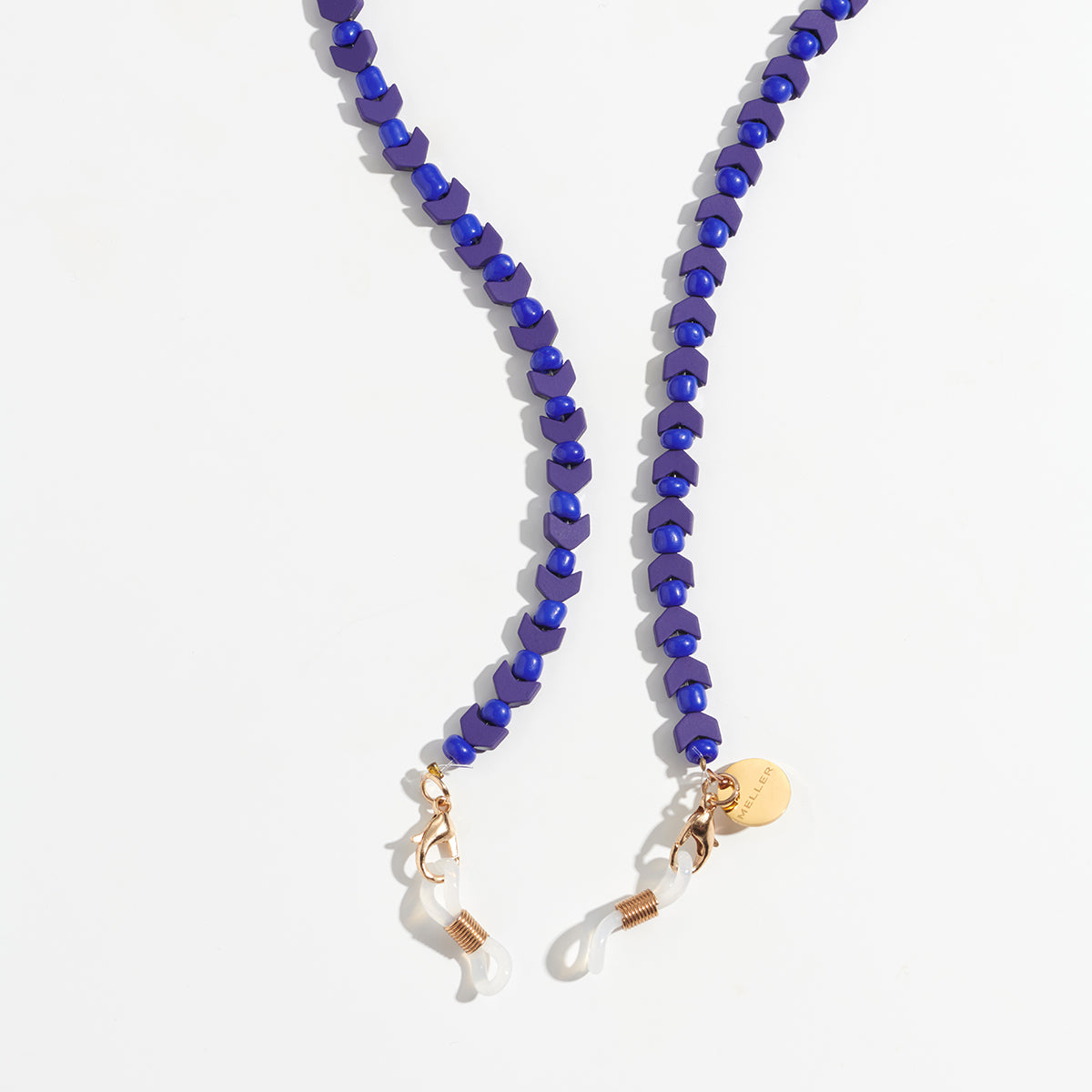 meller-aziza-blue-brillenkette-perlen image 2