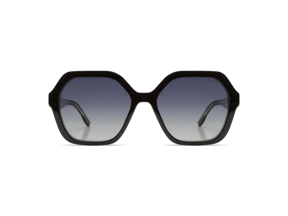 komono-iggy-black-clear-white-gold-polarisierte-sonnenbrille image 1