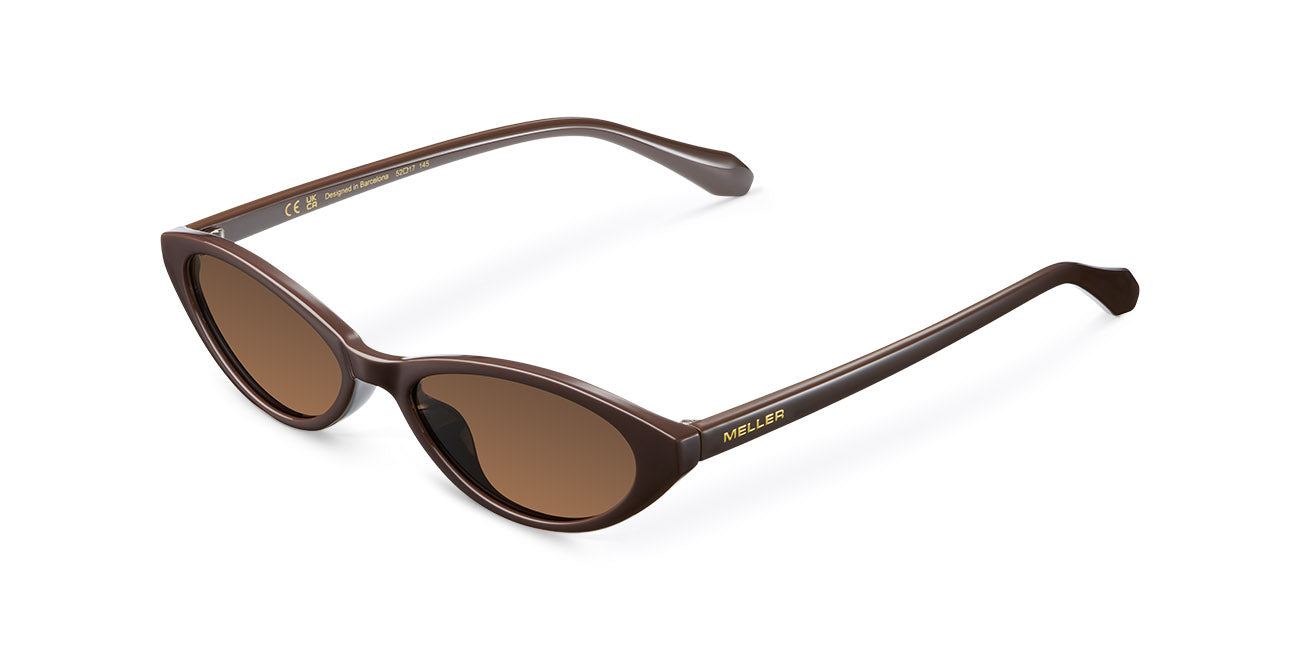 meller-oza-chocolate-kakao-sonnenbrille-schlanke-cat-eye-fassung-kompakte-gr-e image 2