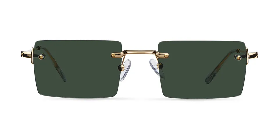 meller-rufaro-gold-olive-metall-sonnenbrille-y2k-retro-look-mit-gr-nen-gl-sern-u image 1