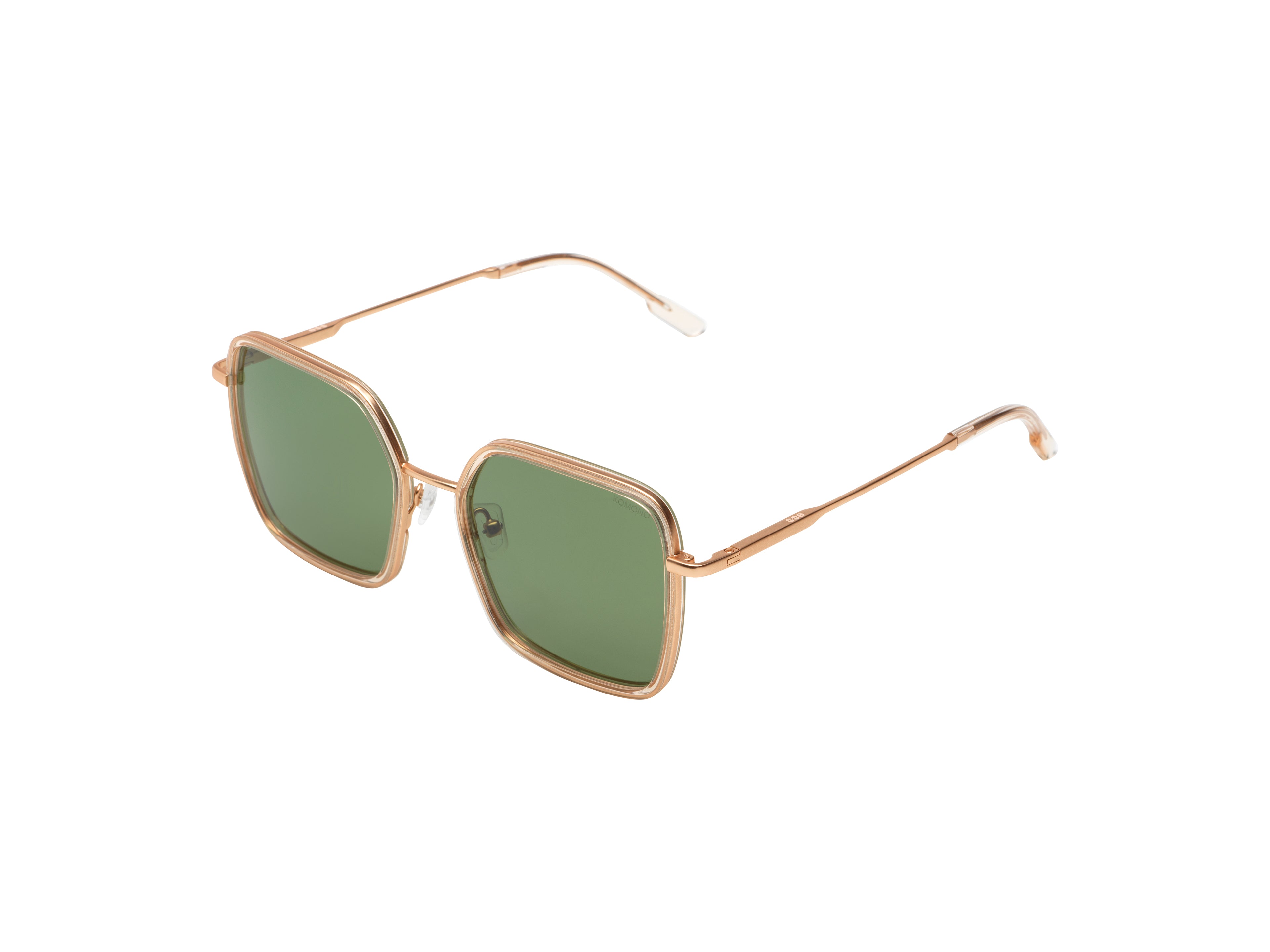 komono-audrey-champagne-rose-gold-matte-sonnenbrille image 2