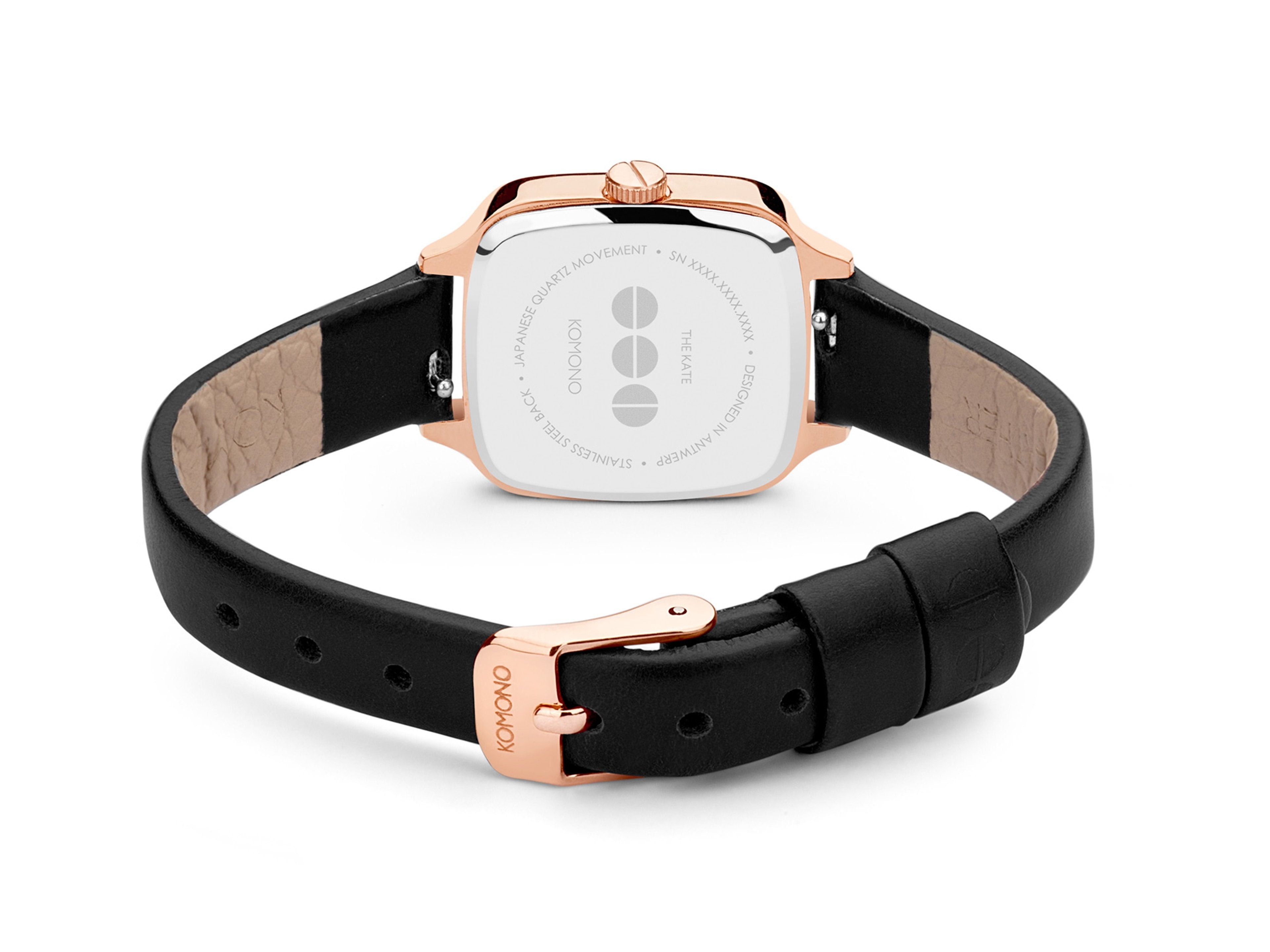 komono-kate-black-rose-armbanduhr image 3
